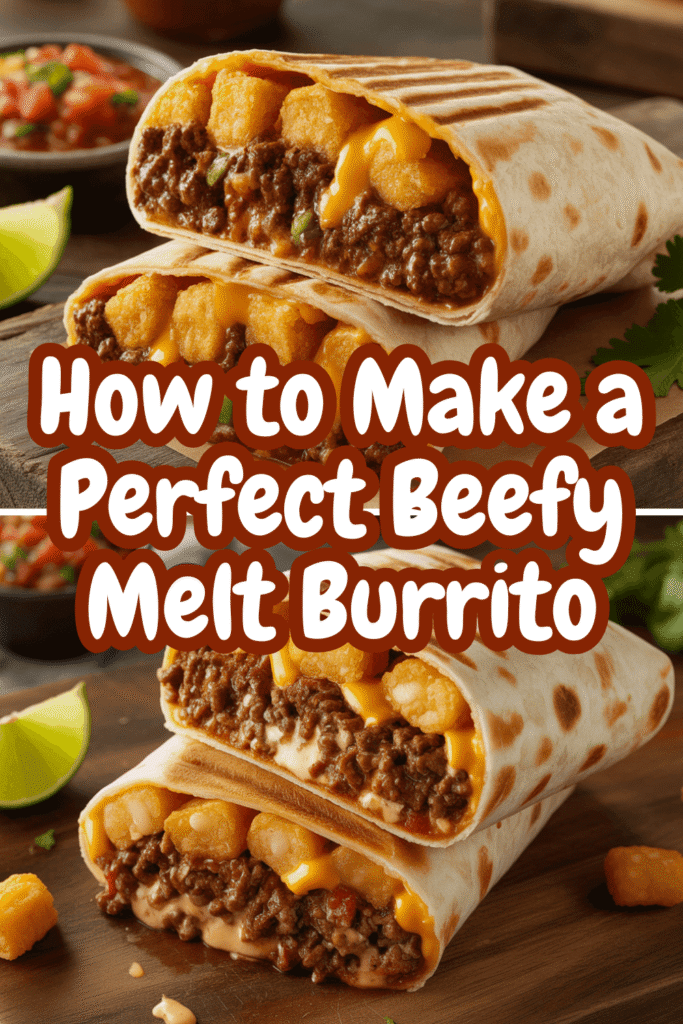 how to make a delicious beefy burrito