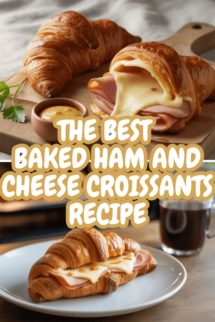 How to make the best Baked ham and cheese croissant recipe